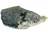 Seafoam-Green, Cubic Fluorite (Large Crystals) - Huanggang Mine #182652-1
